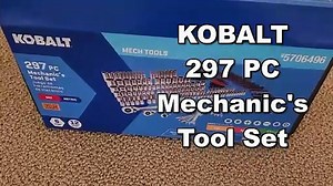 DIY Mechanic's Dream: 297 Kobalt Tool Set You Actually Need