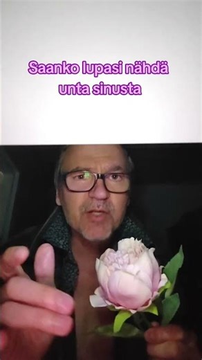 Saanko lupasi nähdä unta sinusta