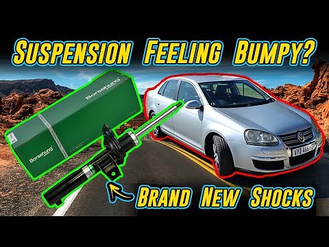 How To Replace Front Shocks | VW Golf/Jetta Mk5
