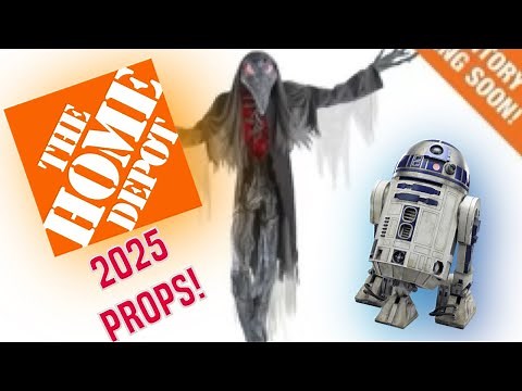 NEW Home Depot 2025 Animatronics REVEALED!!!