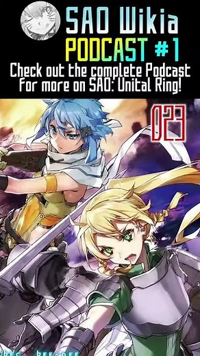 What is Unital Ring? - Clip from SAO Wikia Podcast EP1 #Shorts
