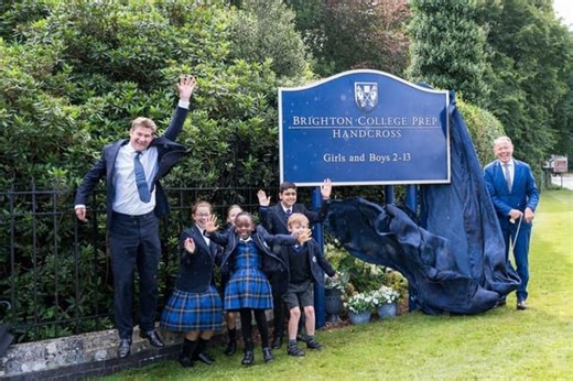 Handcross school proudly reopens doors under new name