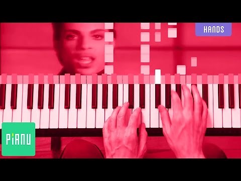 How to Play "Kiss" by Prince on the Piano - Interactive Tutorial