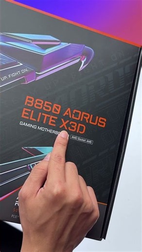 Taking a closer look at the #B850 AORUS ELITE #X3D! 💥