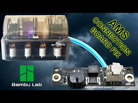 AMS interface board - Step by Step tutorial on how to replace it