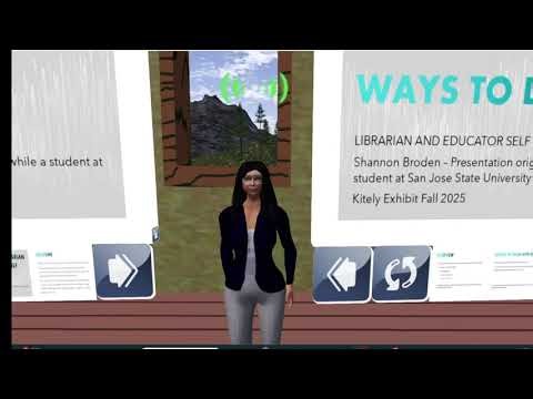 VIRTUAL WORLDS EDUCAST - Building a Librarian and Educator Wellness Area in OpenSimulator