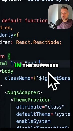 How to Fix Next.js 15 Shadcn Dark Mode Hydration Error in 10 Seconds?
