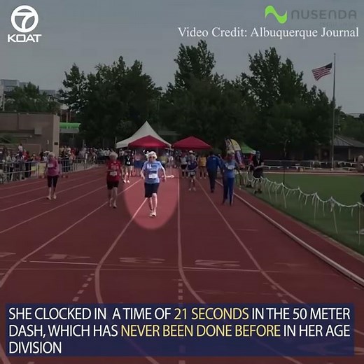 103-year-old runner setting world records at National Senior Games