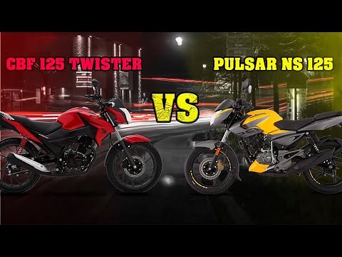 HONDA CBF 125 TWISTER vs BAJAJ PULSAR NS 125