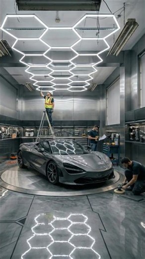 Dream Garage Build: The Reveal🔥🔥 #interiordesign #car #transformation