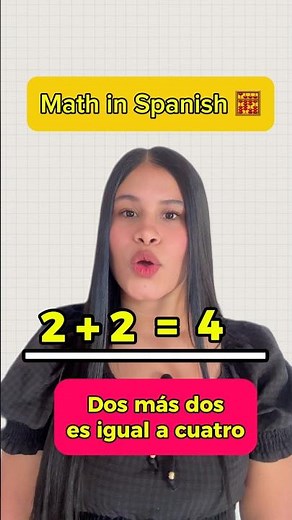 How to SPEAK Math in Spanish 🧮 (Shadowing Challenge) #spanishwithjoelys