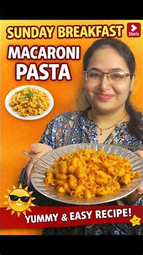 Sunday Breakfast Macaroni Pasta #pasta #foodlover