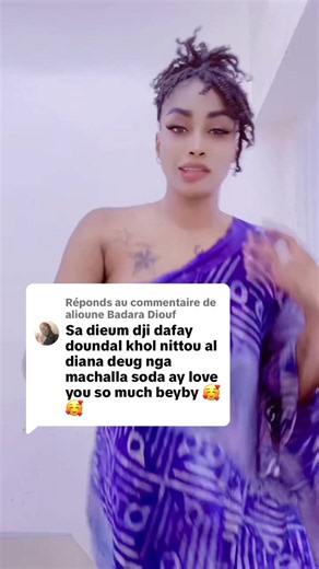 Réponse à @alioune Badara Diouf Ndaysan kotane na❤️❤️❤️❤️❤️ | soda sandals