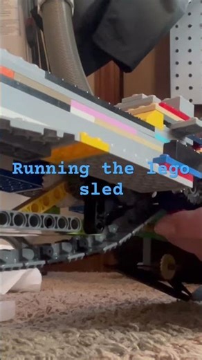 Lego sled running