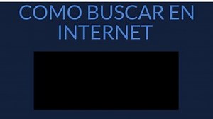 COMO BUSCAR EN INTERNET