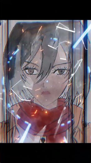 AOT fans, how is this Mikasa drawing? 🎨"