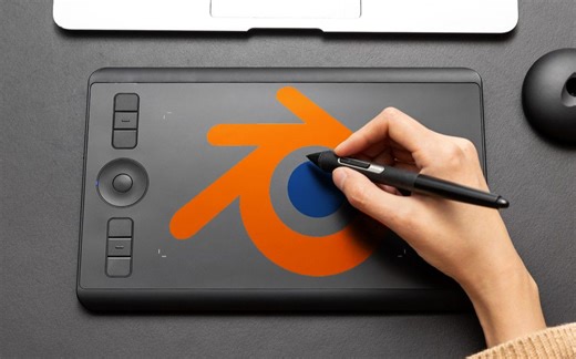 如何在Blender中使用手绘板？ 画画和雕刻用户必看！！！