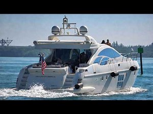 WILD MIAMI YACHT TRAFFIC! Luxury Boats & Party Yachts in Full Action