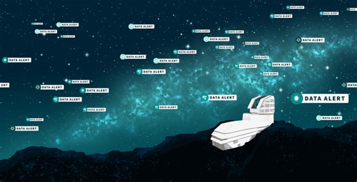 NSF-DOE Vera C. Rubin Observatory launches real-time discovery machine for monitoring the night sky
