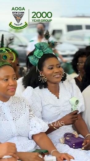 This is Aburi Girls Senior High School Class of 2000 and we are celebrating 25 years of God’s goodness and mercy after completing school. God is indeed worthy of it all. The face cards never declined. 💛💚💛💚💛💚 School: @aburigirlslive Association: @aoga_official Celebrating year group: @aoga2000official Content creators: @osei_douglas_live @eventbuzzgh @weloveghanaweddings #aoga2000 | Douglas Osei