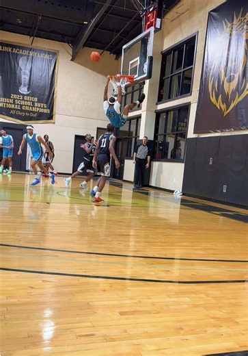 Incredible Dunks at Link Academy Basketball