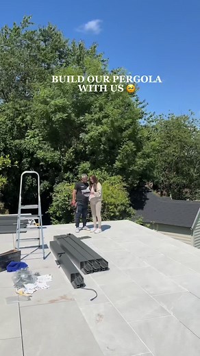 Building a Stunning 3x3m Aluminium Pergola for Hot Tub Area