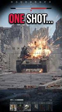Destroying Tanks with Panzer | War Thunder #warthunder #trendingshorts #games