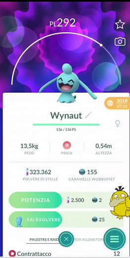 Evolution of #Wynaut #pokemon #psyducktrip #pokemongo #wobbuffet