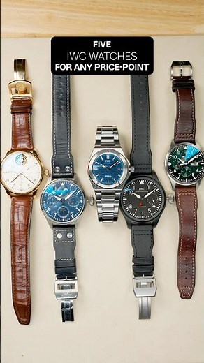 Five IWC Watches from Affordable to Aspirational | SwissWatchExpo
