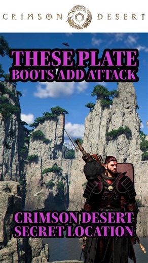 These Plate Boots Add Attack — Crimson Desert Secret Location