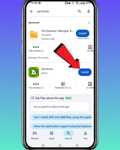 How To Install Zarchiver App On Android