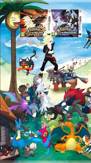 Todos os pokémon do Gladion