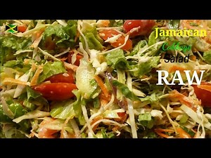 Jamaican Raw Cabbage Salad