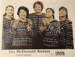 The McDonald Sisters - Witness: Live in Rocky Mount, NC