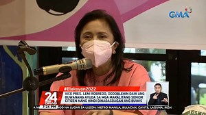 Kabilang ang ilang dating senador sa 16 na dating opisyal ng gobyerno na nagpahayag ng suporta sa kandidatura sa pagka-pangulo ni Vice President Leni Robredo. Ang ka-tandem naman niyang si Sen. Kiko Pangilinan, nakiisa sa mga tumutuligsa sa pag-aresto kay Dr. Maria Natividad Castro o Doc. Naty. Bisitahin ang www.eleksyon2022.ph para sa latest news and updates sa #Eleksyon2022. | GMA News