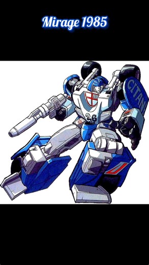 Evolution of mirage (1985-2023) #mirage #transformers #evolution