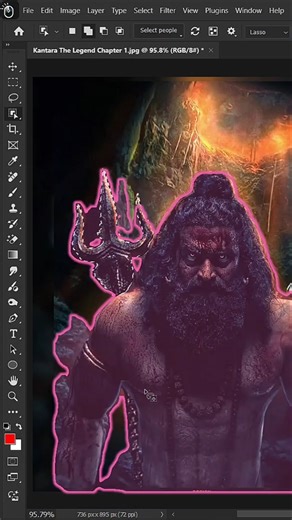 Add glow effect | Photoshop tutorial | #shorts #photoshop