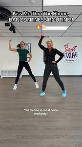 A new one!! Loving this routine.. 🤍🤍 *full workouts with us through the Beat Boxing Fitness app on the App Store* | Bev & Haily's Beat Boxing Fitness