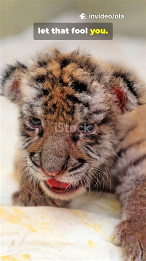 Baby Tiger Facts 🐯 Cute Now, Deadly Later