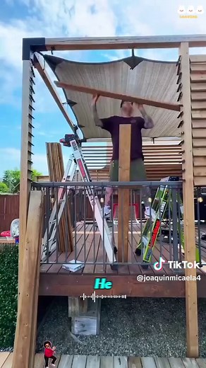 DIY Louver Panels for Backyard Privacy & More