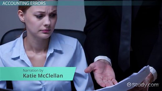 Accounting Errors that Affect the Trial Balance