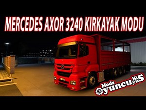 ETS 2 MERCEDES AXOR 3240 KIRKAYAK MODU // OYUNCUYUZBİS TÜRKİYE HARİTASI