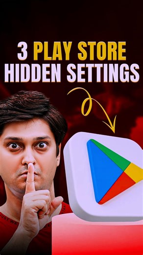 ✅️✅️ 3 Hidden Google Play Store Settings You MUST Enable 😱 #smartphone #tech