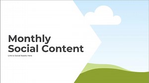 Customizable Social Media Planner/Calendar