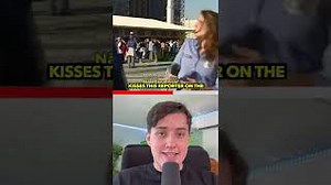 When a man unsuccessfully tried flirting with a reporter live