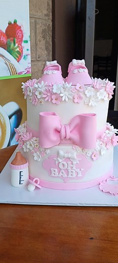 Baby Shower Cake Ideas | Chocolate Cake Design for Baby Girls