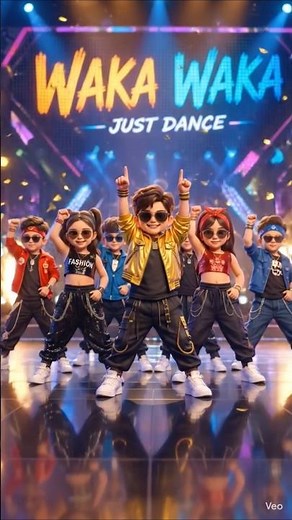 Waka Waka Baby Group Dance 💃🕺 | Just Dance | #GroupDance