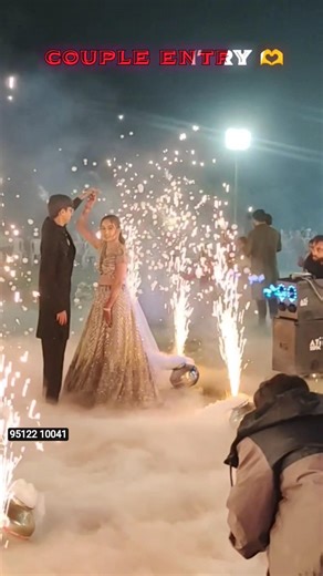 most beautiful couple entry indian wedding 🫶 #viral #couple #entry #event #trending