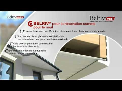 BELRIV® BASIC : L'HABILLAGE DU DEBORD DES TOITURES