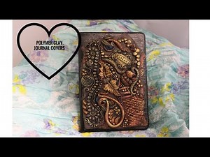 Polymer Clay Journal Covers